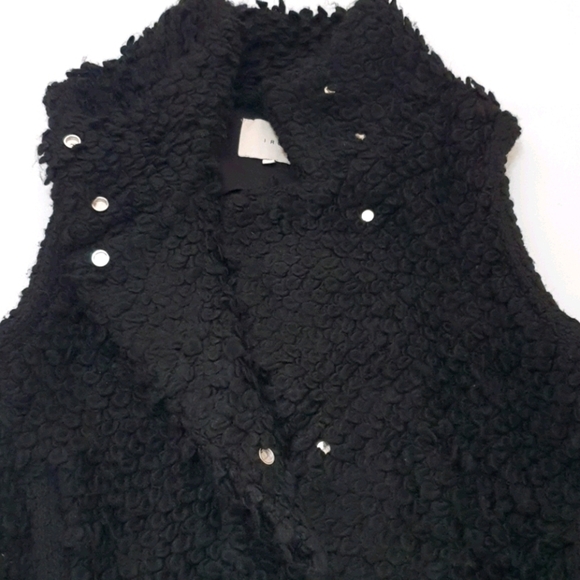 IRO Catleen Looped Knit Moto Vest - Picture 7 of 10